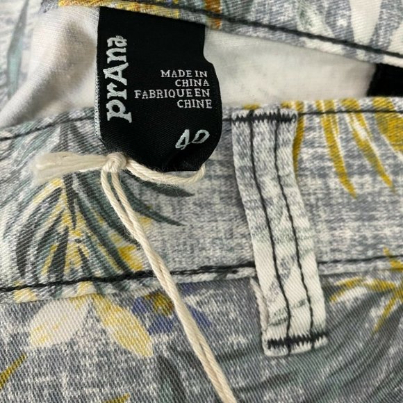 Prana Table rock chino shorts sz 40 NWOT - Picture 4 of 5